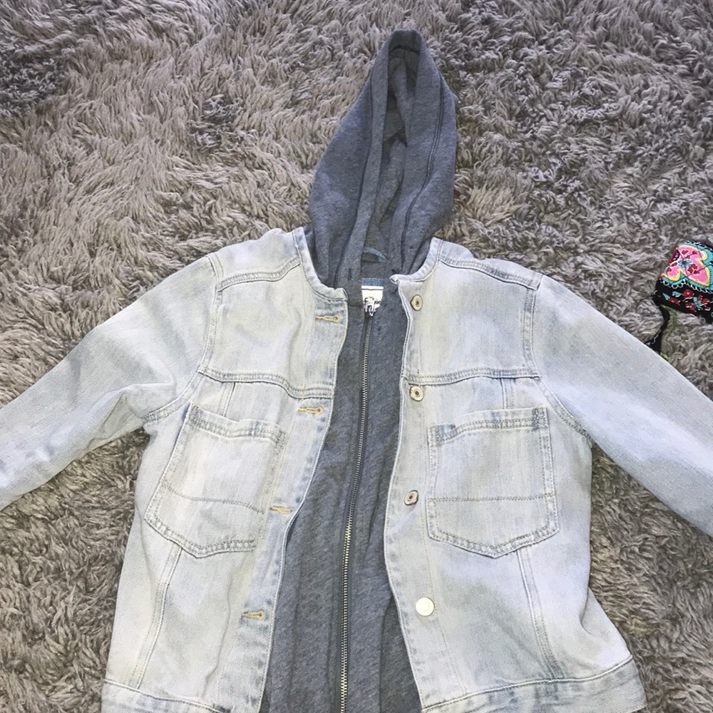 Abercrombie and Fitch Jean/sweater jacket
